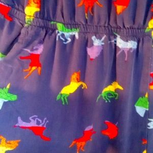Magical Unicorn romper Rayon size L